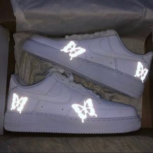 Nike butterfly air forces